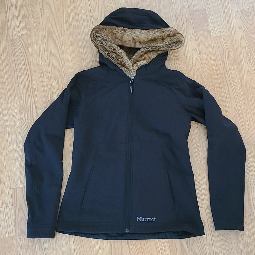 Marmot Furlong Soft Shell Faux Fur Lined Jacket